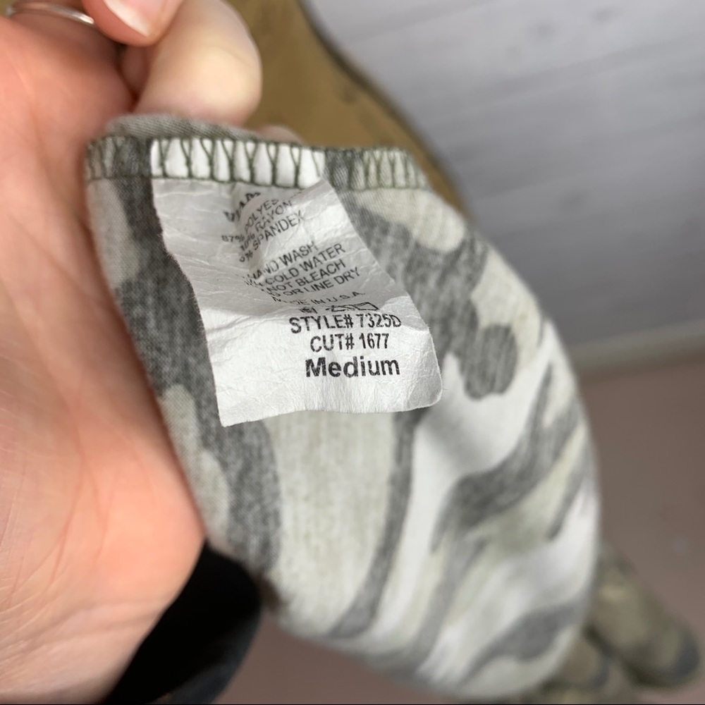 🛑SOLD🛑Camo T-shirt Dress - Picture 6 of 6